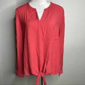 5/$25! J Jill long sleeve top size small
